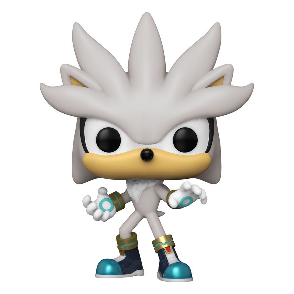 PRE ORDINE - Sonic the Hedgehog POP! Games Vinyl Figure Sonic 30th - Silver the Hedgehog 9 cm