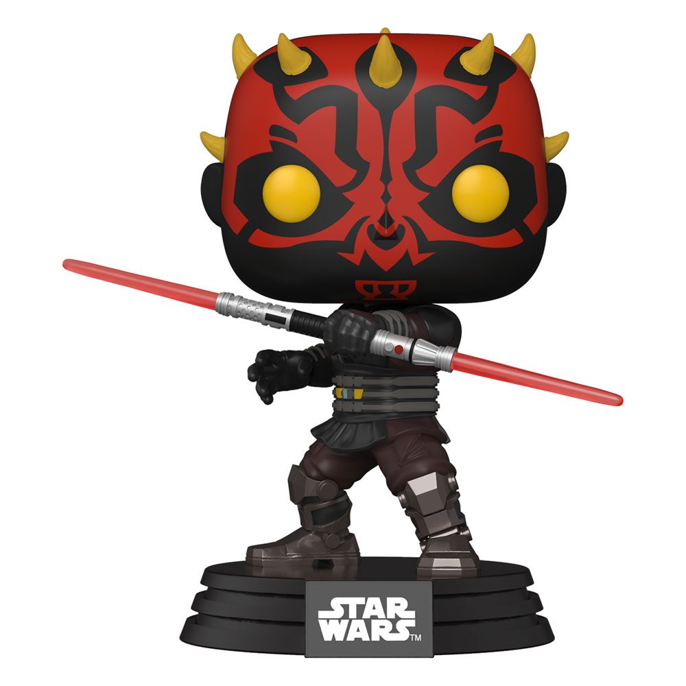 PRE ORDINE - Star Wars: Clone Wars POP! Star Wars Vinyl Figure Darth Maul 9 cm