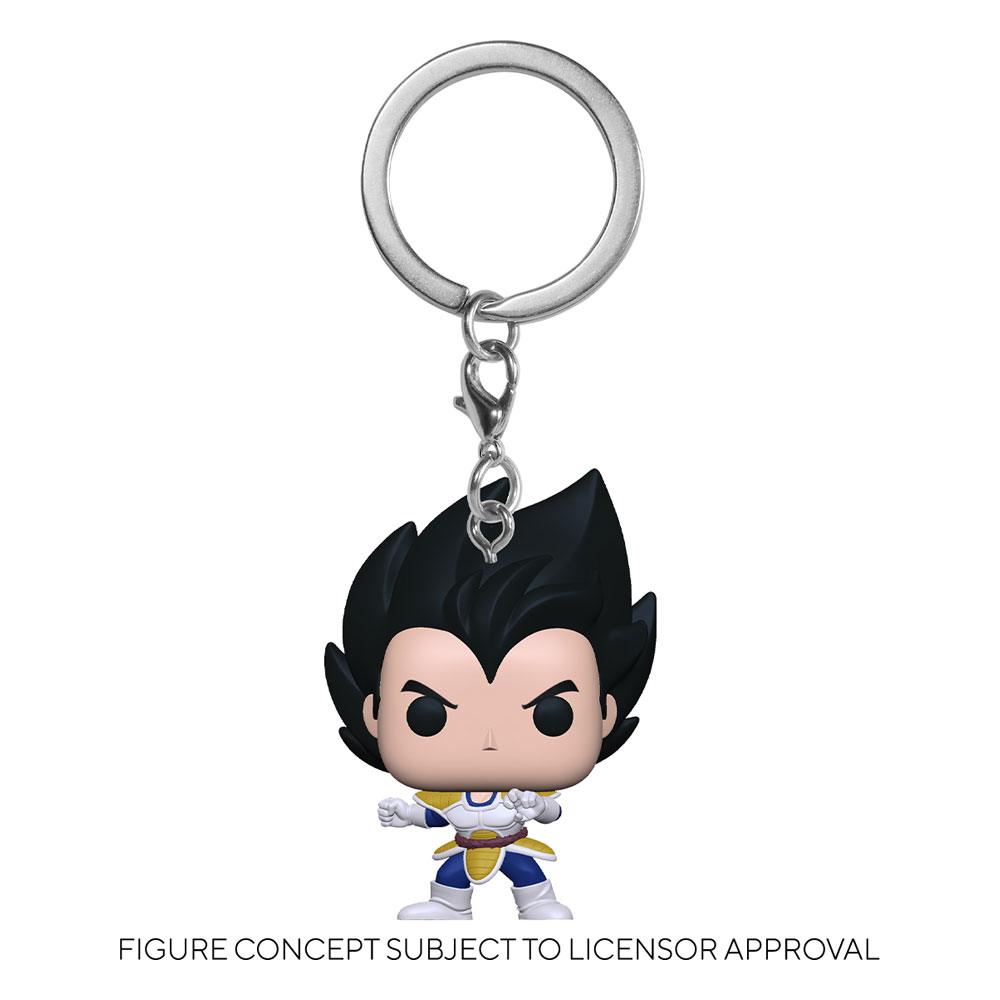PRE ORDINE - Dragon Ball Z Pocket POP! Vinyl Keychains 4 cm Vegeta Display (12)