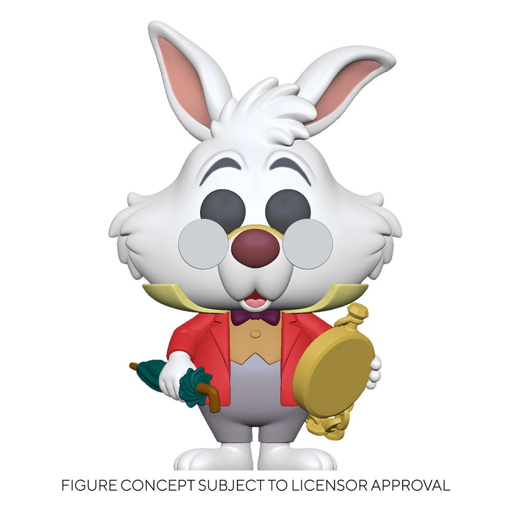 PRE ORDINE - Alice in Wonderland POP! Disney Vinyl Figure White Rabbit w/Watch 9 cm