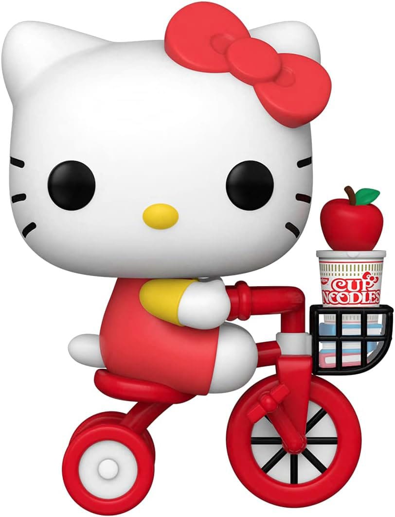 PRE ORDINE - Hello Kitty POP! Sanrio Vinyl Figure HKxNissin- HK on Bike 9 cm