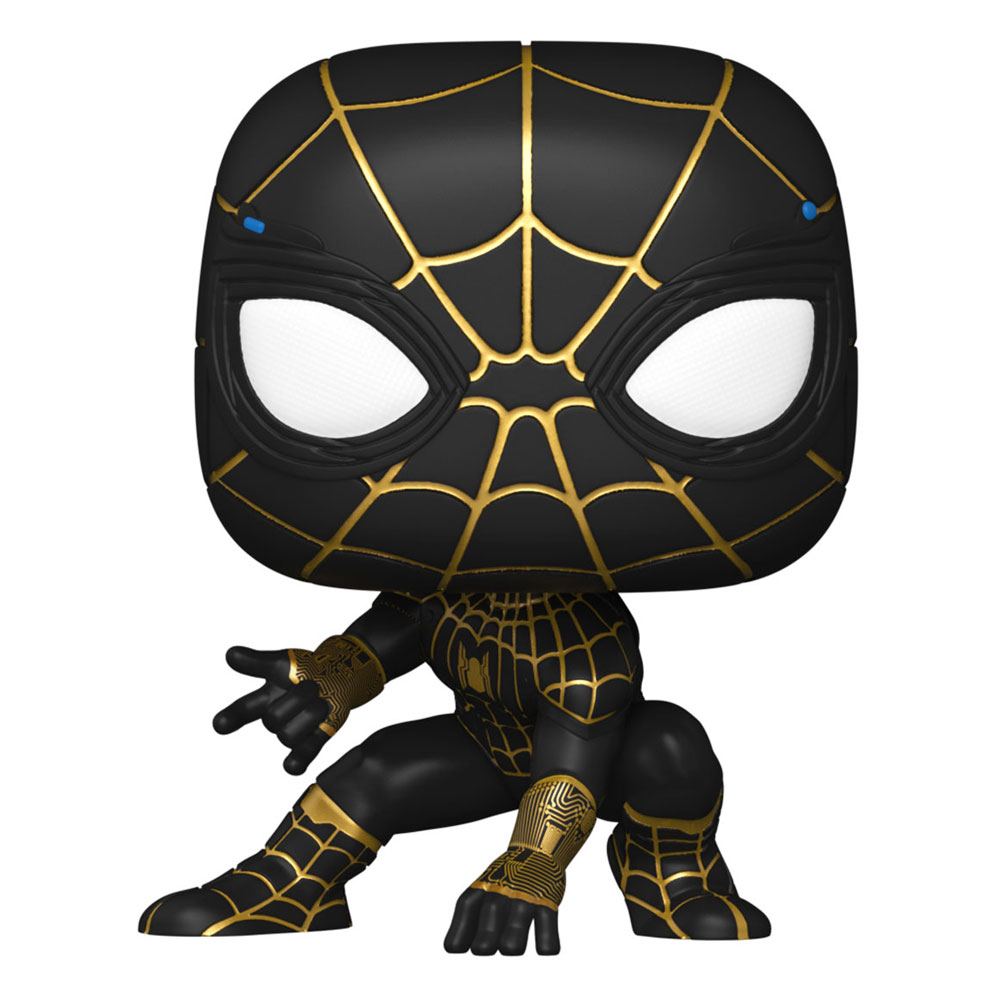 PRE ORDINE - Spider-Man: No Way Home POP! Vinyl Figure Spider-Man (Black & Gold Suit) 9 cm