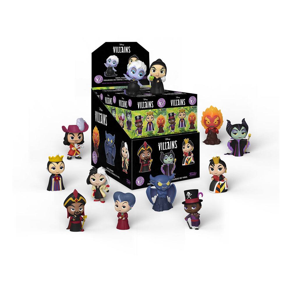 PRE ORDINE - Disney Mystery Mini Figures 5 cm Display Disney Villains (12)