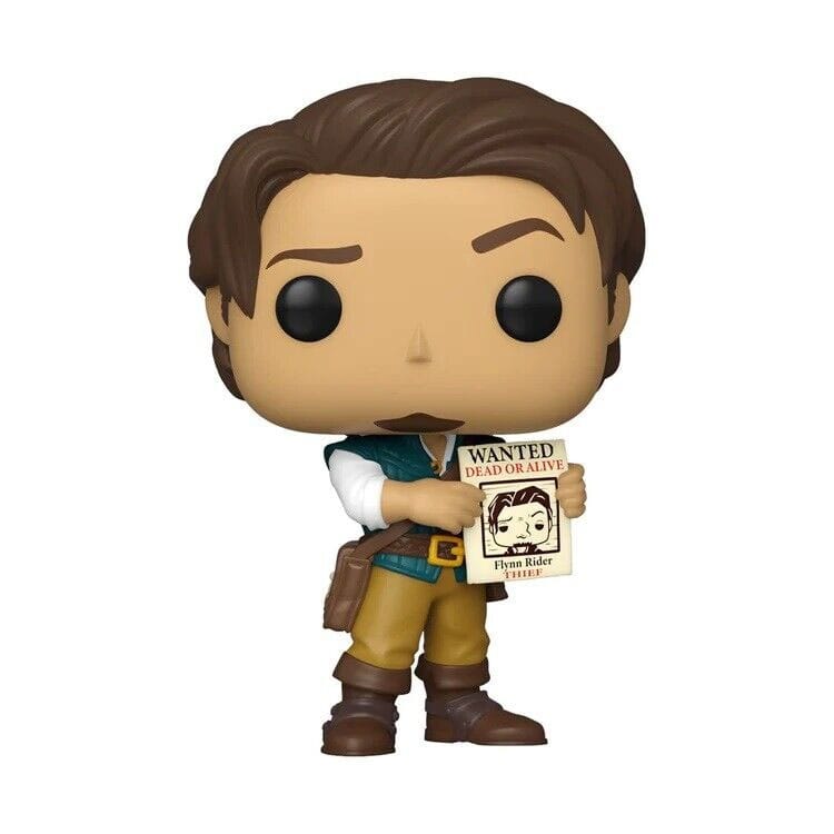 PRE ORDINE - Tangled POP! Animation Vinyl Figure Flynn holding Wanted Poster 9 cm