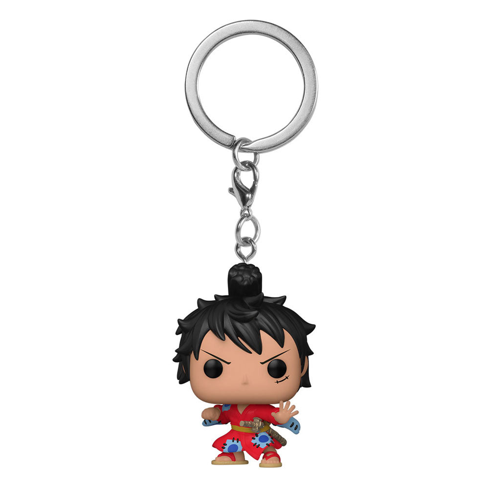 PRE ORDINE - One Piece POP! Vinyl Keychains 4 cm Luffy in Kimono Display (12)