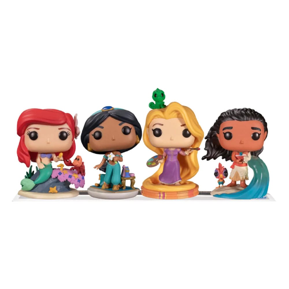 PRE ORDINE - Disney POP! Movies Vinyl Figure 4-Pack Ultimate Princess (GW) 9 cm