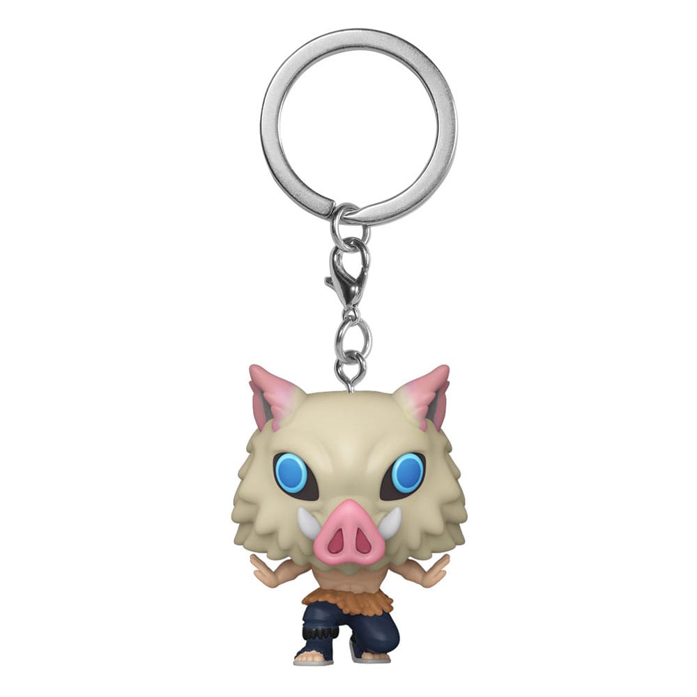 PRE ORDINE - Demon Slayer: Kimetsu no Yaiba POP! Vinyl Keychains 4 cm 7th Form Inosuke Display (12)