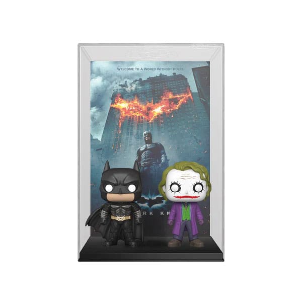 PRE ORDINE - DC POP! Movie Poster & Figure The Dark Knight 9 cm