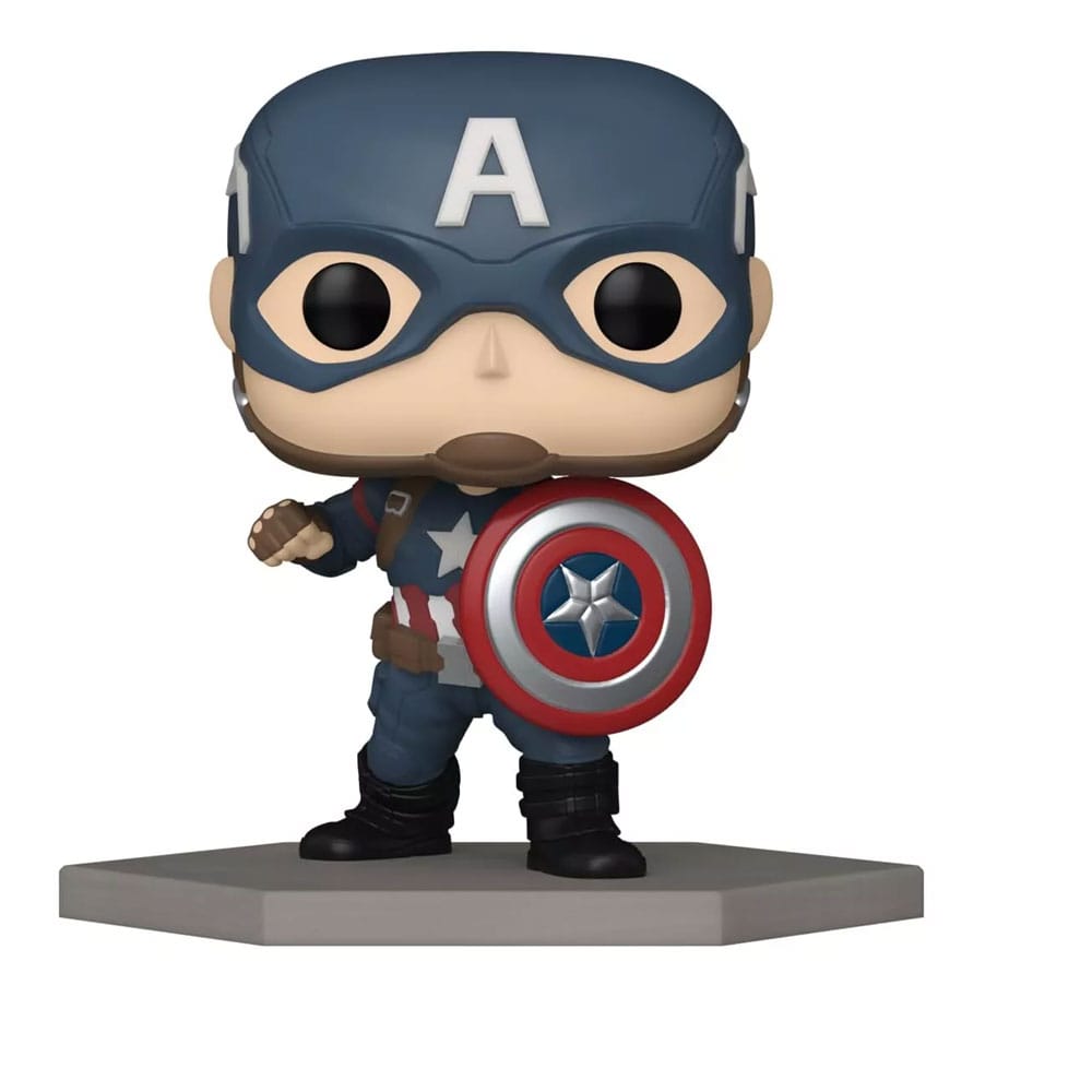 PRE ORDINE - Marvel POP! Animation Vinyl Figure Captain America Exclusive 9 cm