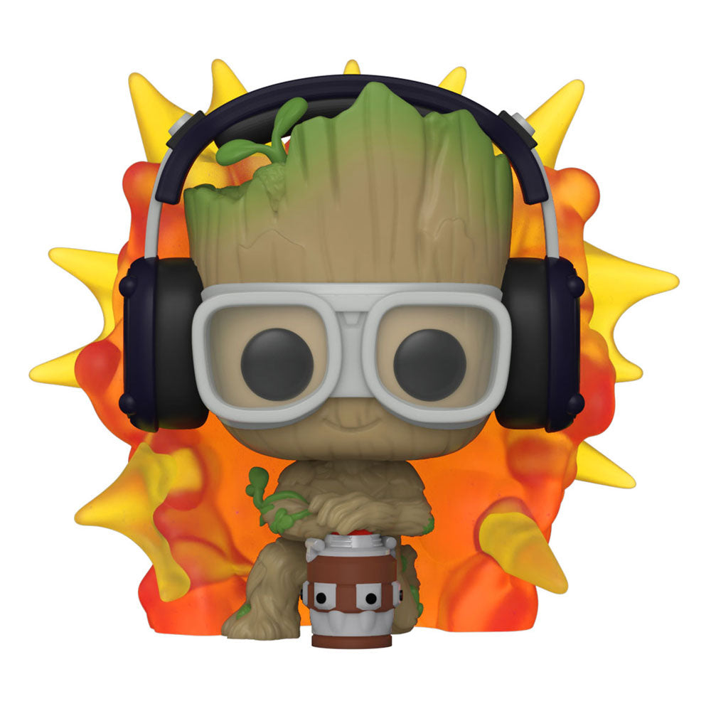 PRE ORDINE - I Am Groot POP! Vinyl Figure Groot w/ detonator 9 cm