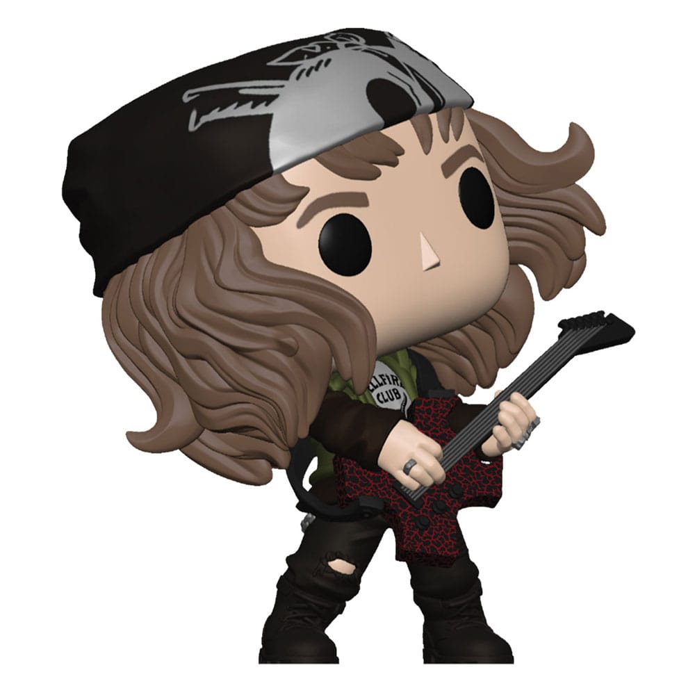 PRE ORDINE - Stranger Things POP! TV Vinyl Figure Hunter Eddie with Guitar 9 cm