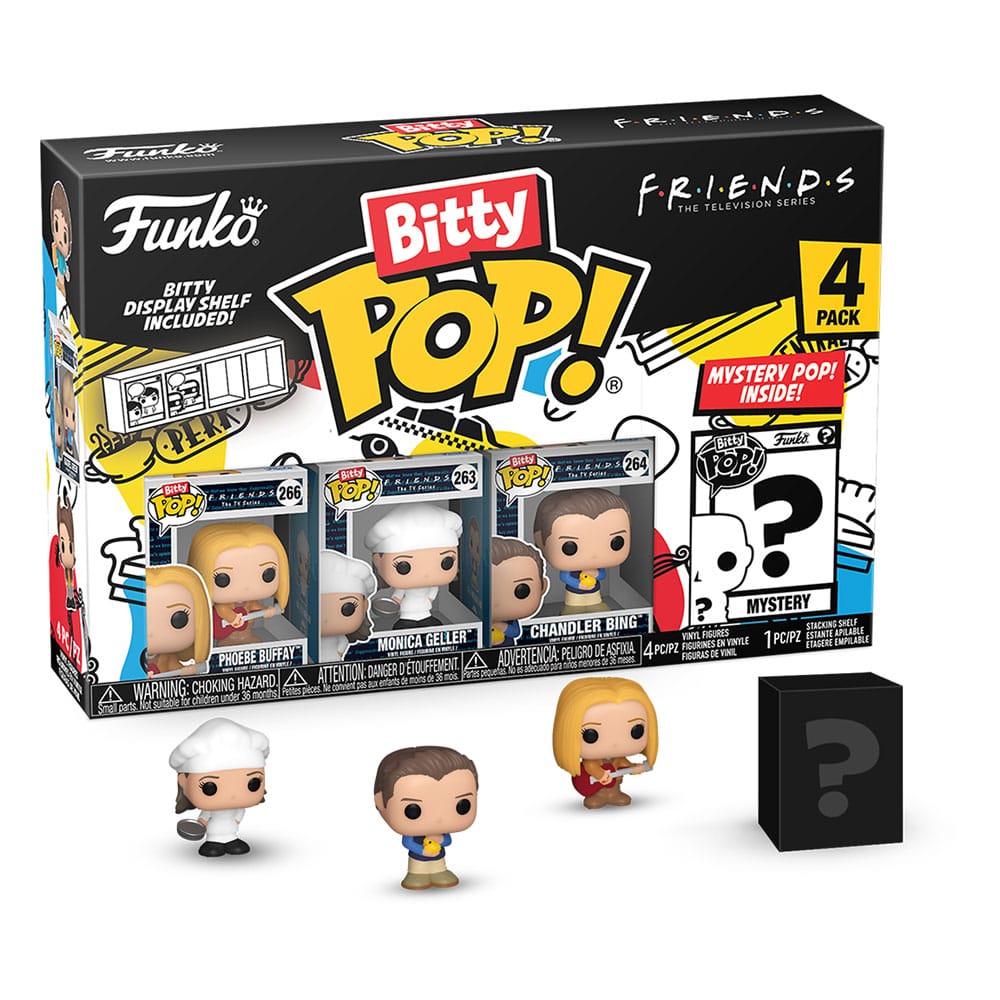 PRE ORDINE - Friends Bitty POP! Vinyl Figure 4-Pack Phoebe 2,5 cm