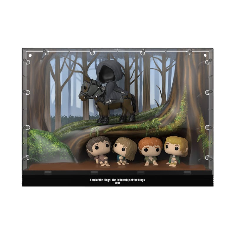 PRE ORDINE - The Lord of the Rings POP Moments Deluxe Vinyl Figures The Fellowship OTR 9 cm