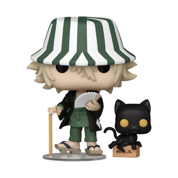 PRE ORDINE - Bleach POP! Animation Vinyl Figure Kisuke w/Yoruichi 9 cm