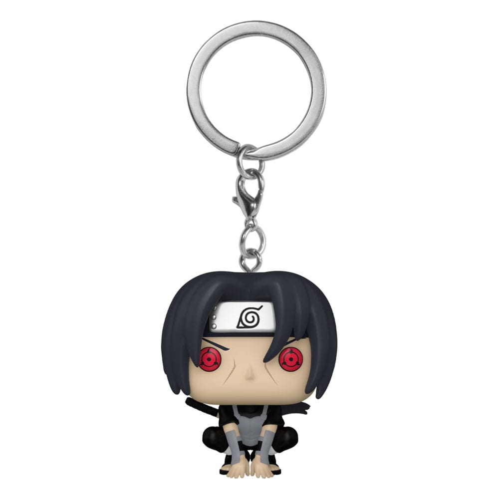 PRE ORDINE - Naruto Pocket POP! Vinyl Keychains 4 cm Itachi Uchiha (Moonlit) Display (12)