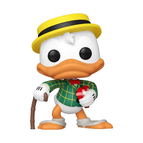 PRE ORDINE - Disney DD 90th Anniversary POP! Disney Vinyl Figure Donald Duck(dapper) 9 cm