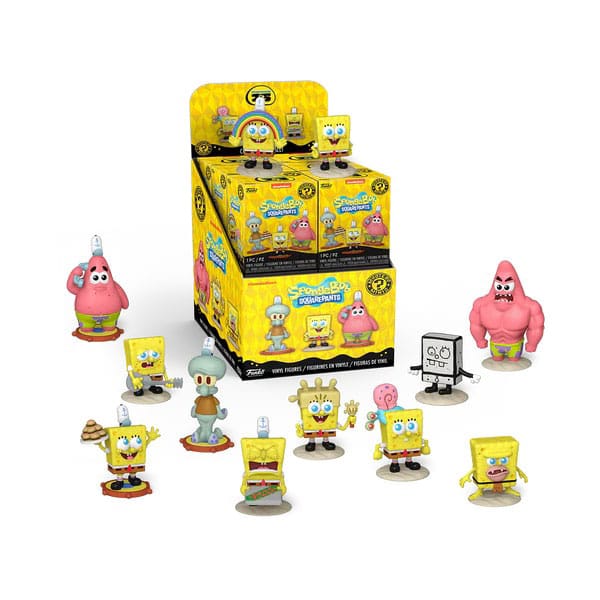 PRE ORDINE - SpongeBob SquarePants Mini Figures 25th Anniversary 5 cm Display (12)