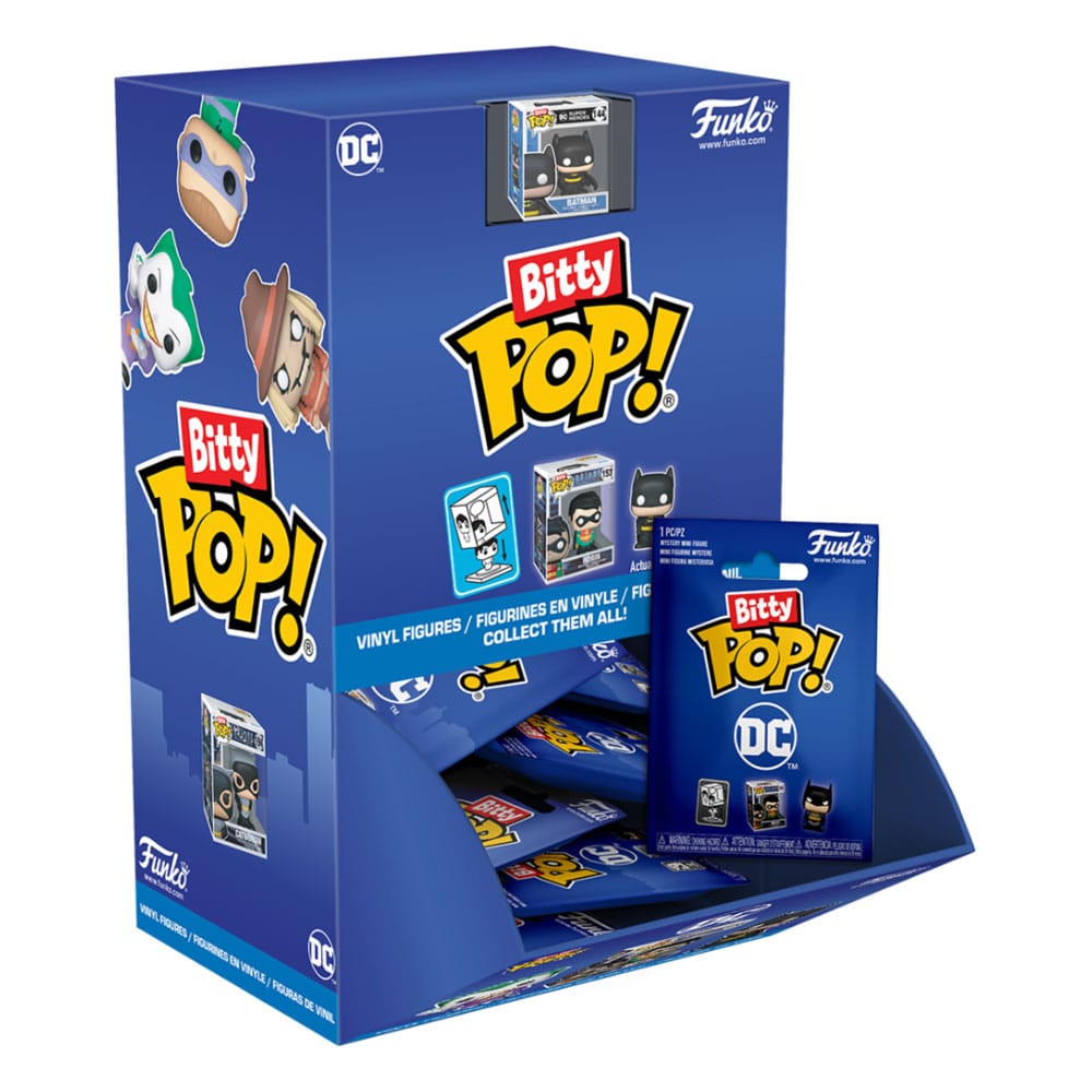 PRE ORDINE - DC Comic Bitty POP! Vinyl Figure Display (36) DC 2,5 cm