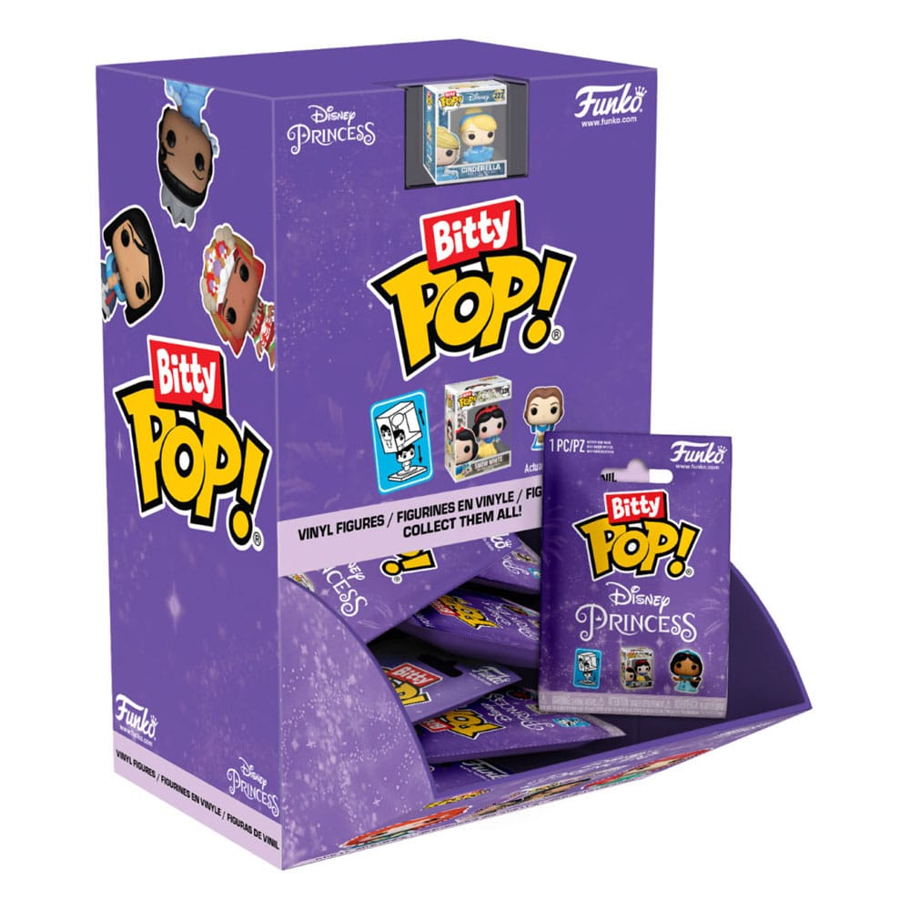 PRE ORDINE - Disney Princesses Bitty POP! Vinyl Figure Display (36) Princesses 2,5 cm