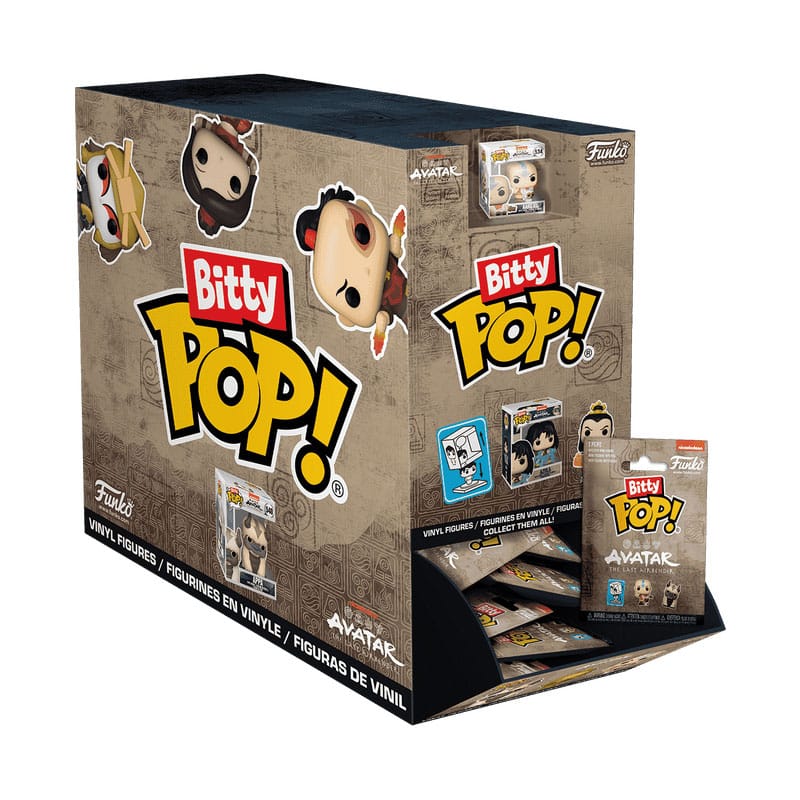 PRE ORDINE - Avatar The Last Airbender Bitty POP! Vinyl Figure Display (32) PDQ 2,5 cm