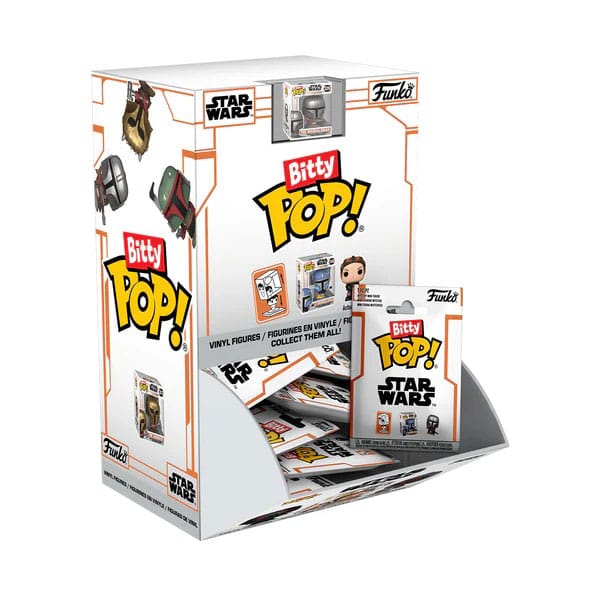 PRE ORDINE - Star Wars: Mandalorian Bitty POP! Vinyl Figure Display (36) Mandalorian 2,5 cm