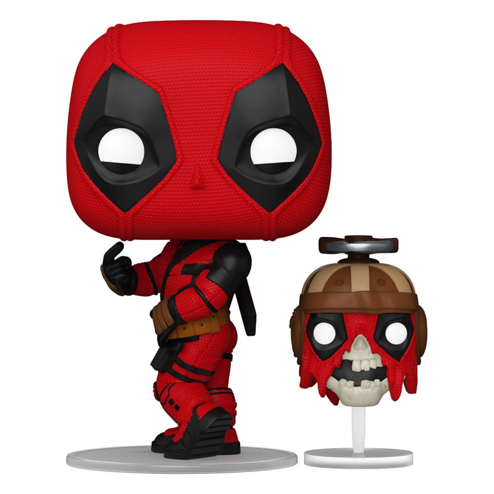 PRE ORDINE - Deadpool 3 POP & Buddy! Vinyl Figure Deadpool w/Headpool 9 cm