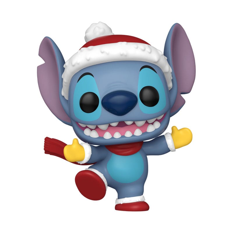 PRE ORDINE - Disney POP! Vinyl Figure Holiday Stitch w/Hat 9 cm