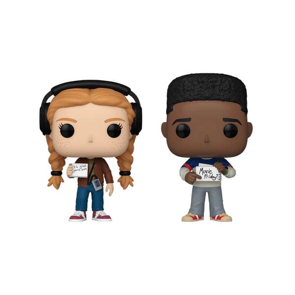 PRE ORDINE - Stranger Things POP! Animation Vinyl Figures 2-Pack Max & Lucas 9 cm