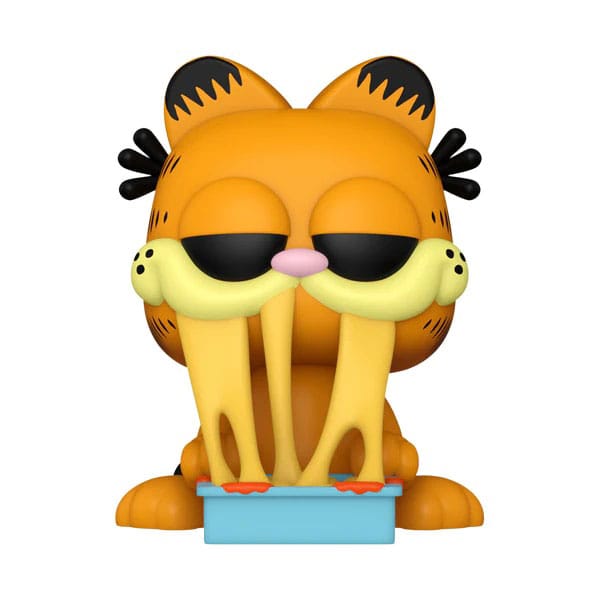 PRE ORDINE - Garfield POP! Comics Vinyl Garfield w/Lasagna Pan 9 cm