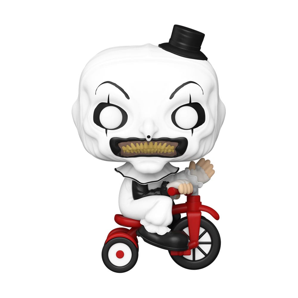 PRE ORDINE - Terrifier POP! Movies Vinyl Figure Art the Clown with Bike 9 cm