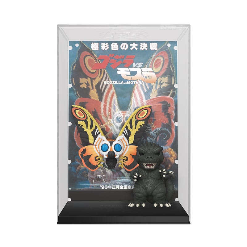 PRE ORDINE - Godzilla 70th Anniversary POP! Movie Poster & Figure Godzilla vs Mothra 9 cm