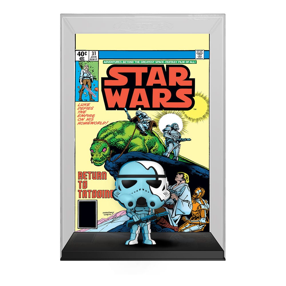 PRE ORDINE - Star Wars POP! Comic Cover Vinyl Figure Stormtrooper (1977) #31 9 cm