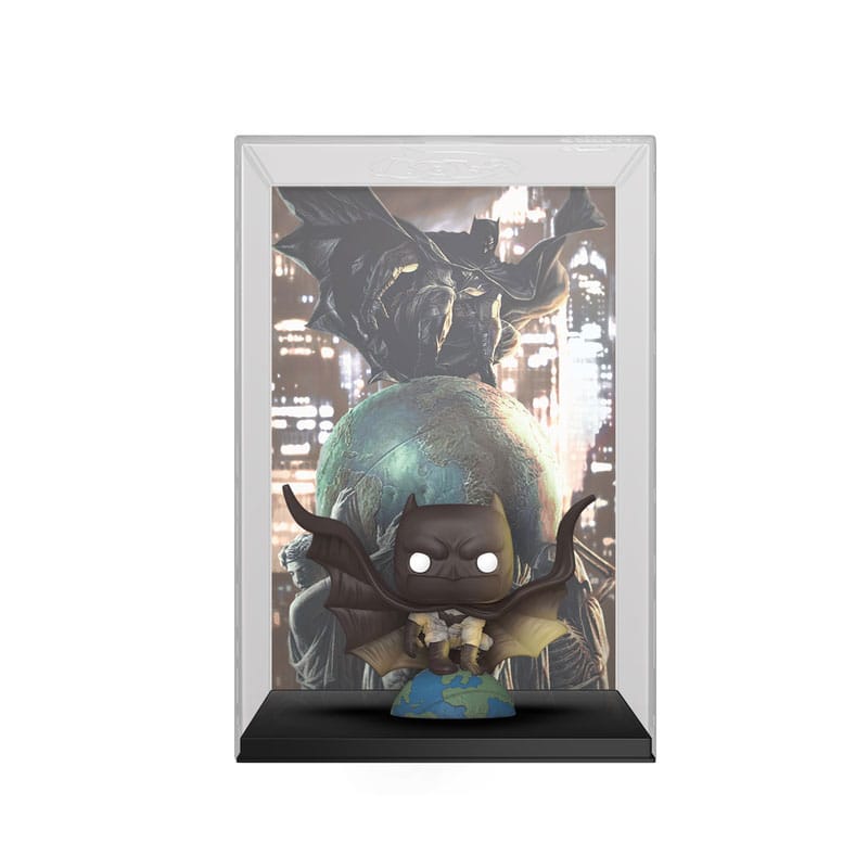 PRE ORDINE - DC POP! Comic Cover Vinyl Figure Batman The World 9 cm