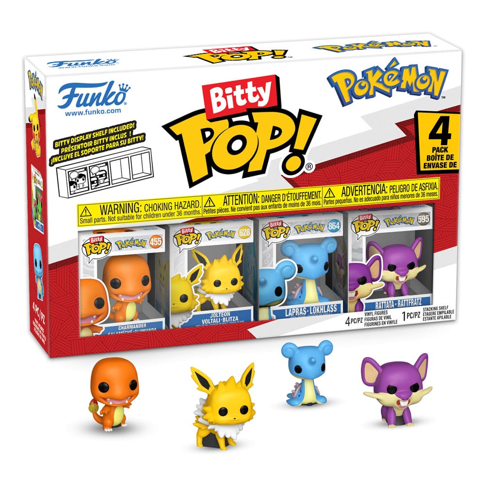 PRE ORDINE - Pokémon Bitty POP! Vinyl Figure 4-Pack Series 2 2 cm