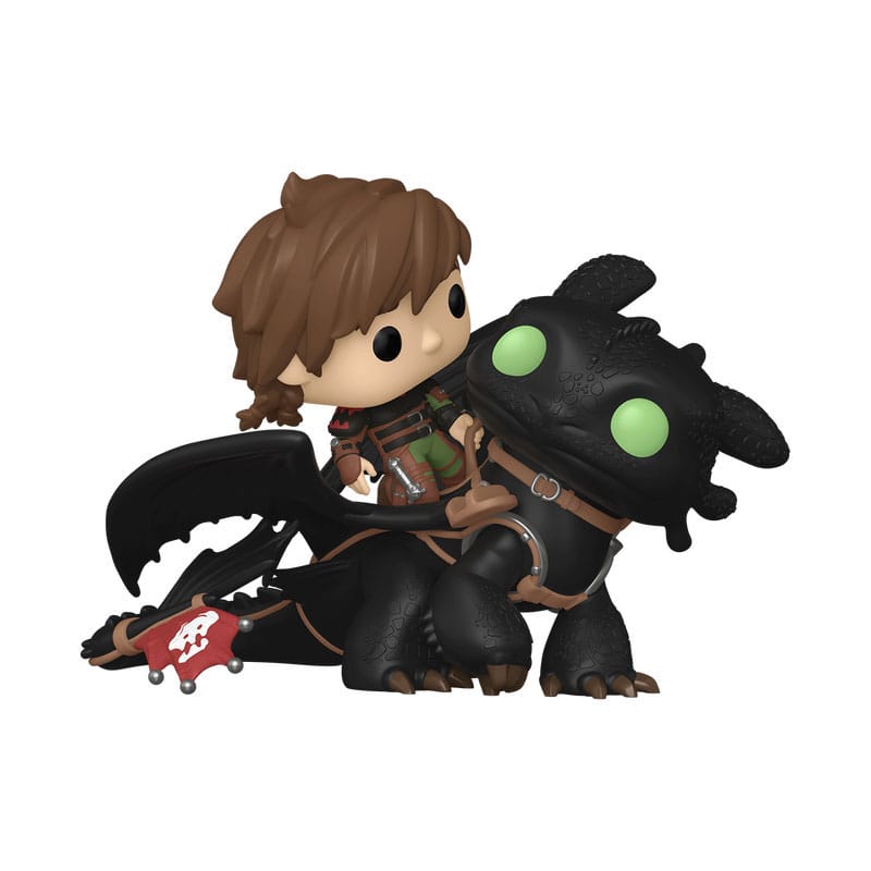 PRE ORDINE - How to Train Your Dragon POP! Rides Deluxe Vinyl Hiccup w/Toothless 9 cm