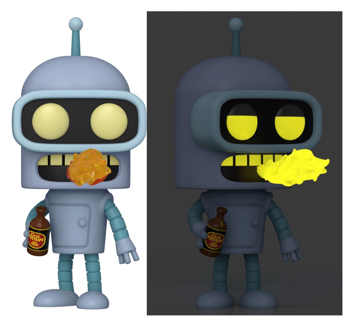 PRE ORDINE - Futurama POP! TV Vinyl Figures Bender w/CH(GW) 9 cm Assortment (6)