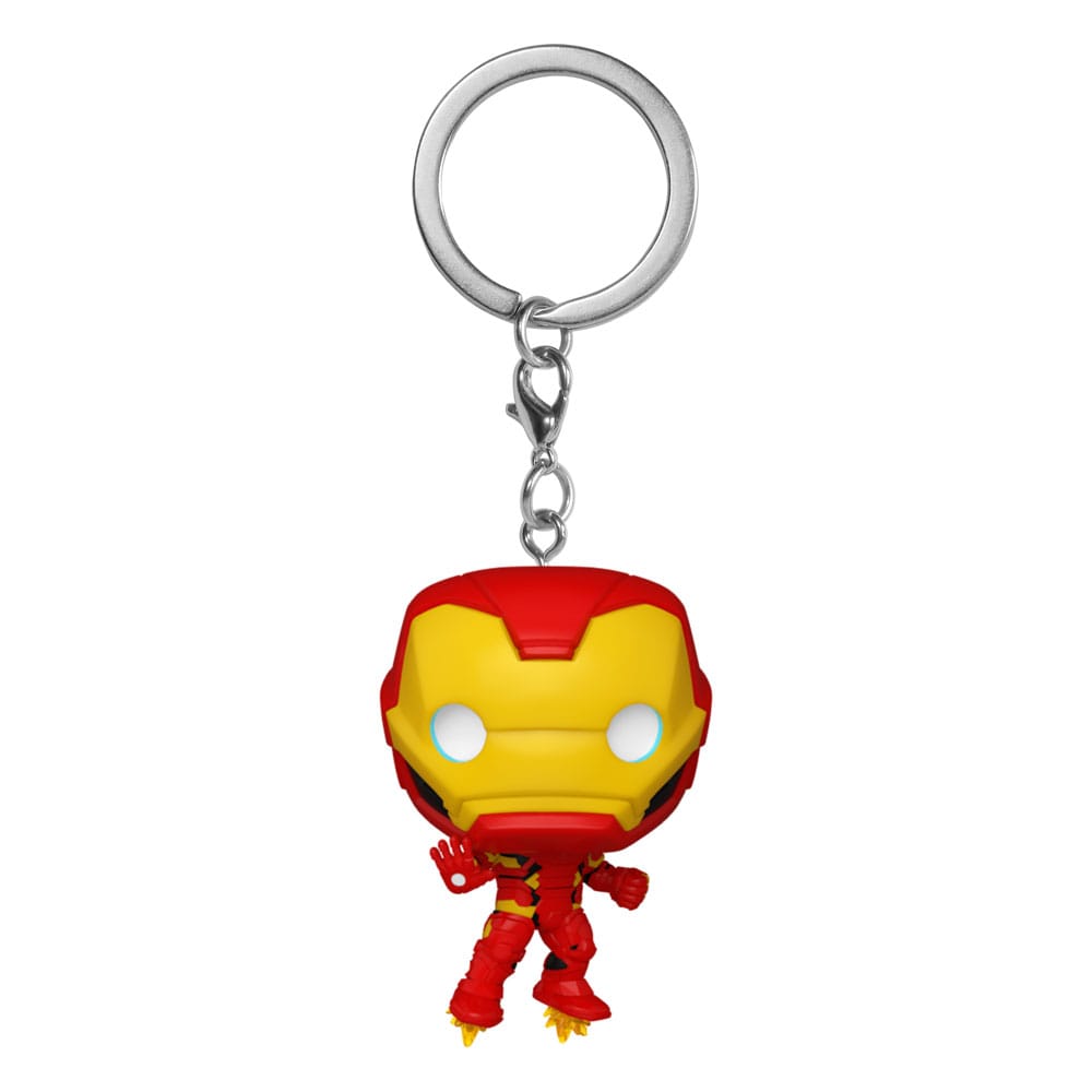 PRE ORDINE - Marvel POP! Vinyl Keychains 4 cm New Classics - Iron Man Display (12)