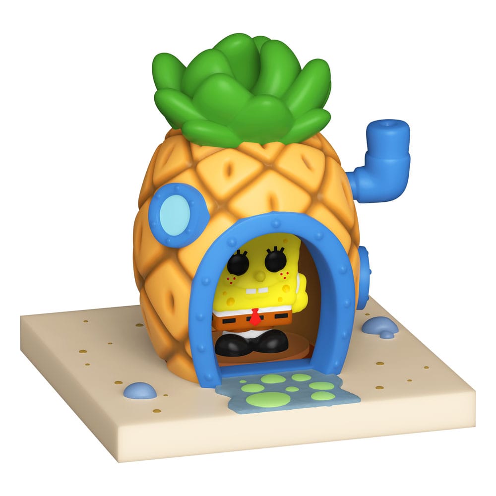 PRE ORDINE - Spongebob Bitty POP! Town Vinyl Figure Spongebob at Home