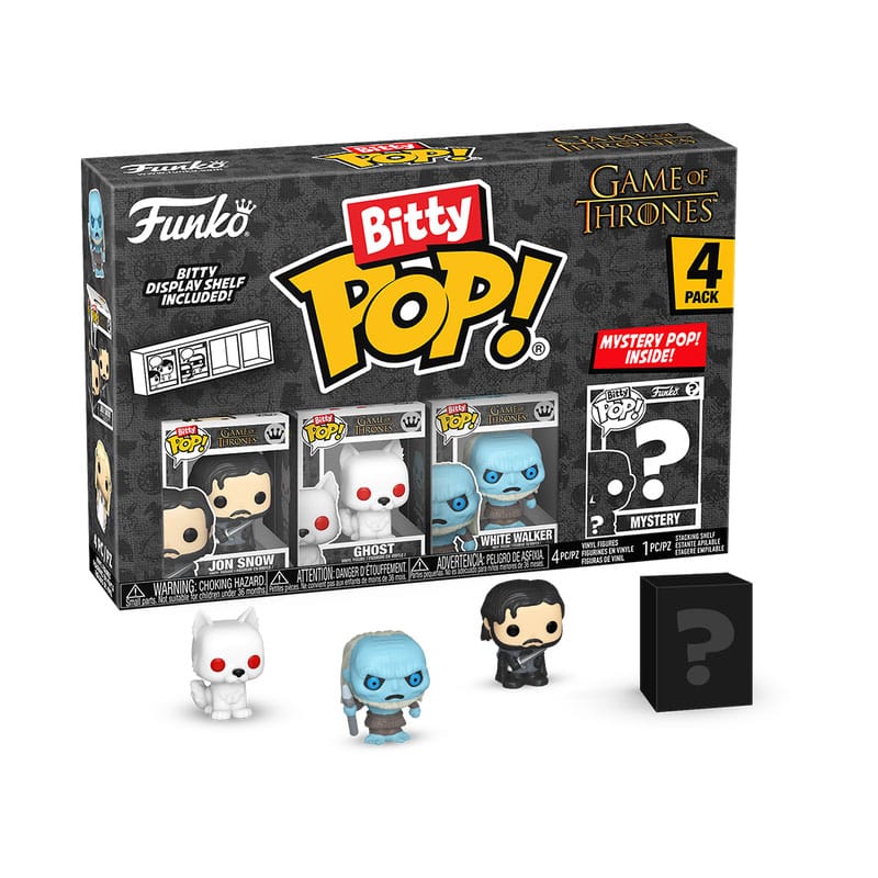 PRE ORDINE - Game of Thrones Bitty POP! Vinyl Figure 4-Pack Jon Snow 2,5 cm