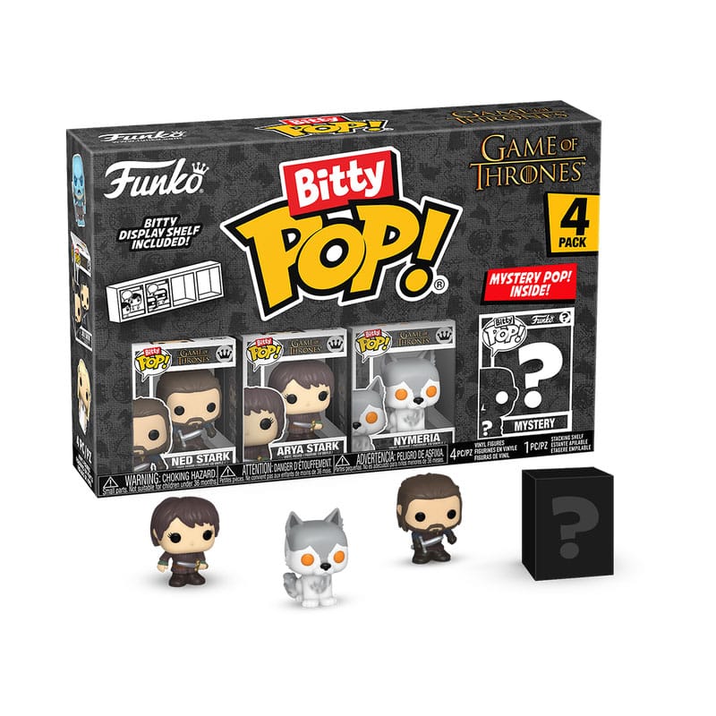 PRE ORDINE - Game of Thrones Bitty POP! Vinyl Figure 4-Pack Ned Stark 2,5 cm