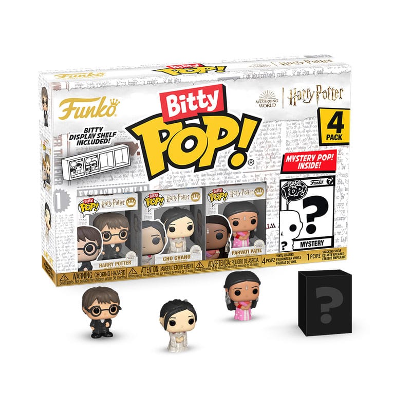 PRE ORDINE - Harry Potter and the Goblet of Fire Bitty POP! Vinyl Figure 4-Pack Harry 2,5 cm