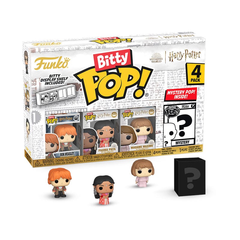 PRE ORDINE - Harry Potter and the Goblet of Fire Bitty POP! Vinyl Figure 4-Pack Ron 2,5 cm