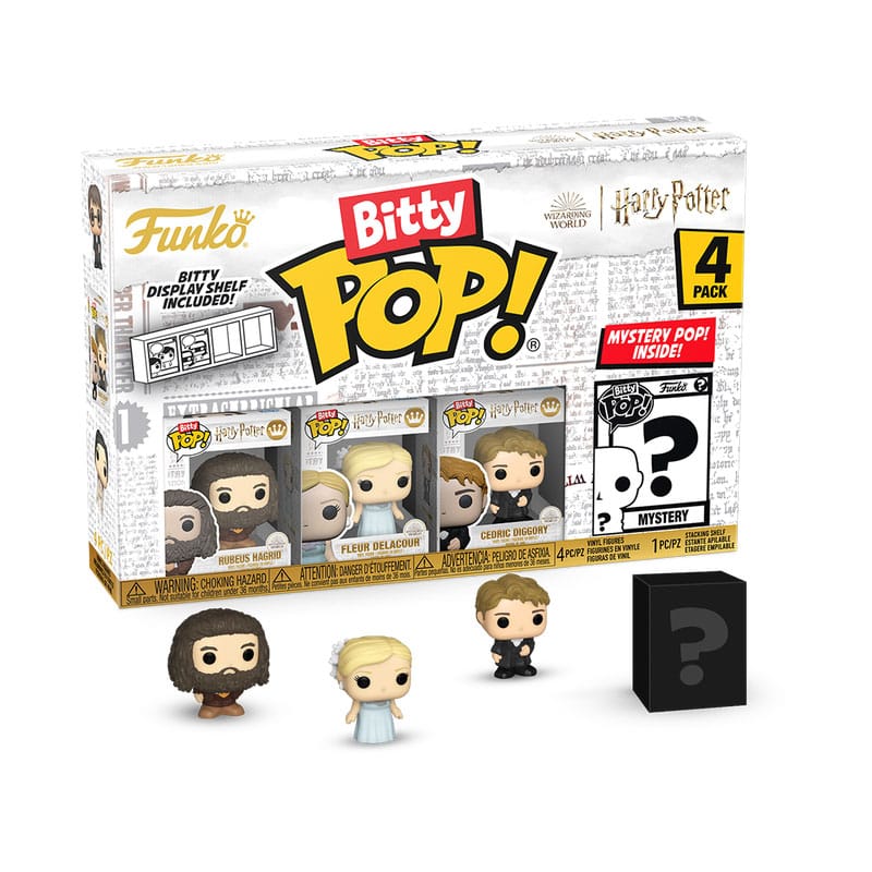 PRE ORDINE - Harry Potter and the Goblet of Fire Bitty POP! Vinyl Figure 4-Pack Hagrid 2,5 cm