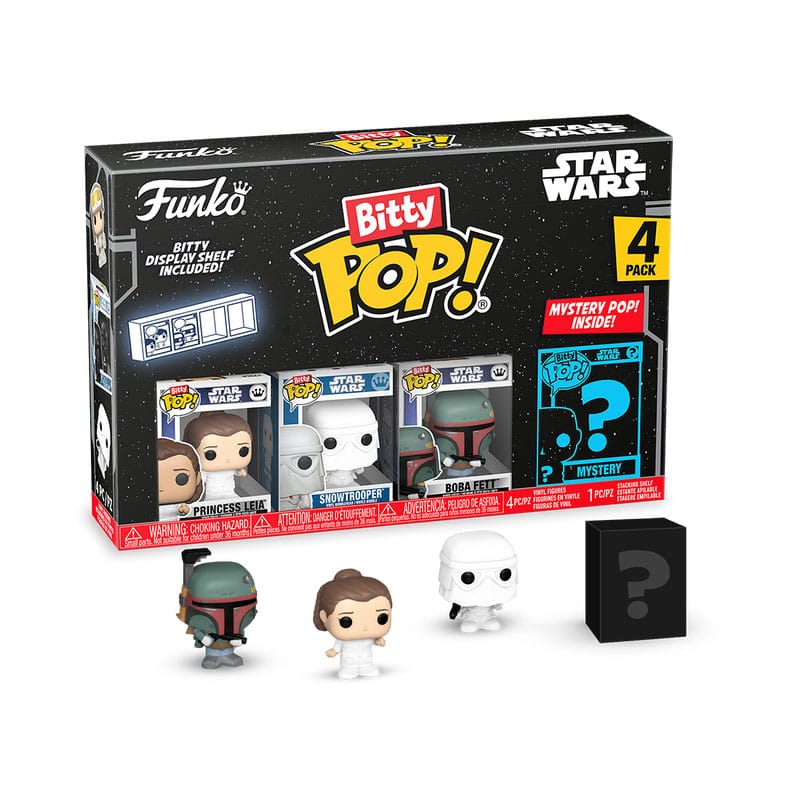 PRE ORDINE - Star Wars Bitty POP! Vinyl Figure 4-Pack Leia 2,5 cm