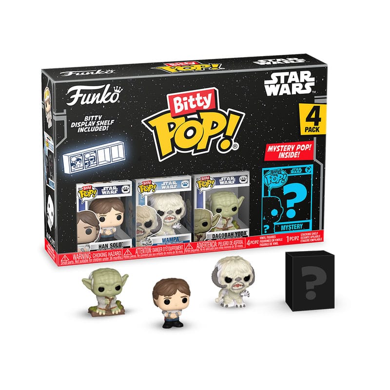 PRE ORDINE - Star Wars Bitty POP! Vinyl Figure 4-Pack Han 2,5 cm