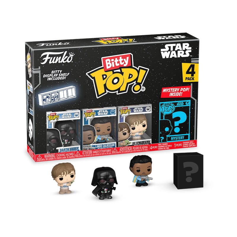 PRE ORDINE - Star Wars Bitty POP! Vinyl Figure 4-Pack Vader 2,5 cm
