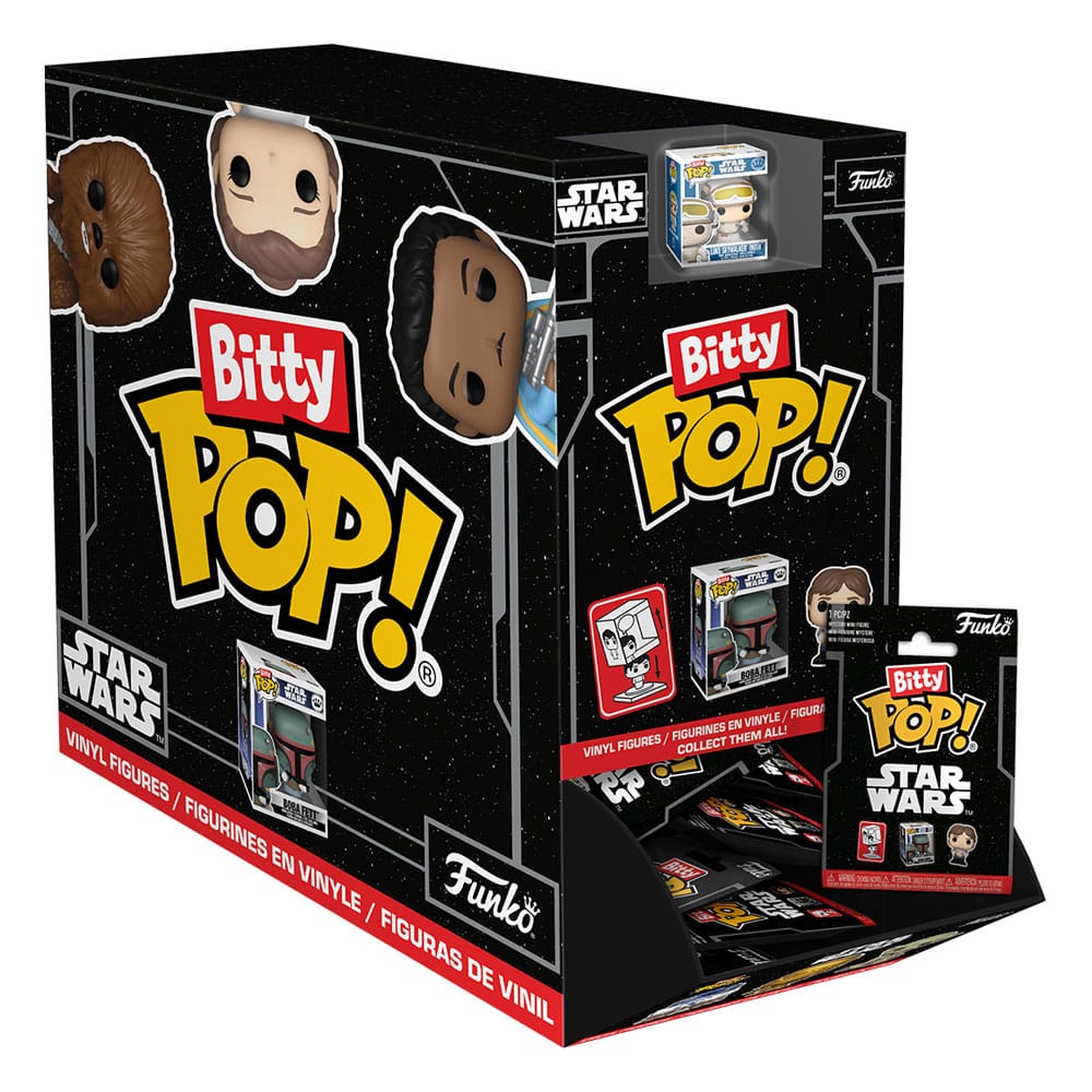 PRE ORDINE - Star Wars Bitty POP! Vinyl Figure Display (32) S2 PDQ 2,5 cm