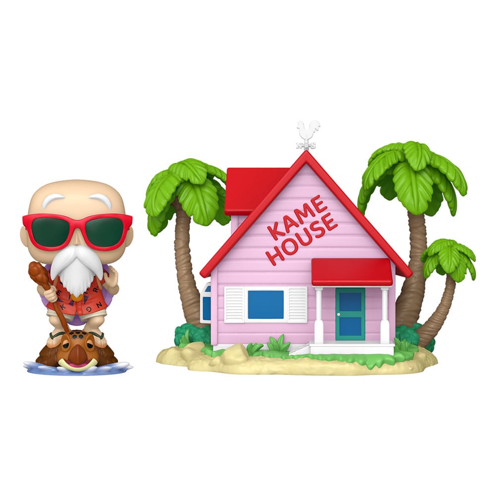 PRE ORDINE - Dragon Ball POP! Town Vinyl Figure Kame House w/Master Roshi 9 cm