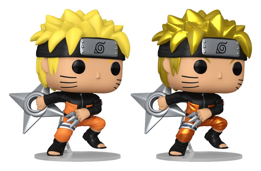PRE ORDINE - Naruto POP! Animation Vinyl Figure Naruto(Shrkn) w/CH 9 cm Assortment (6)