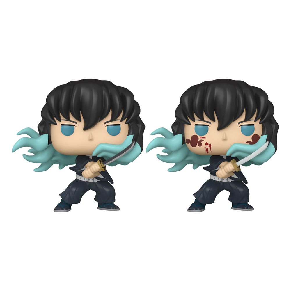 PRE ORDINE - Demon Slayer: Kimetsu no Yaiba POP! Animation Vinyl Figure Muichiro (Attack) w/CH 9 cm Assortment (6)